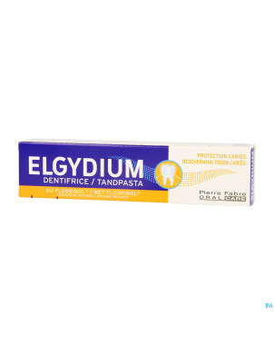 Elgydium protection caries ad dentif    tube 75ml