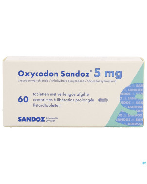 Oxycodon  5mg sandoz lib.prolongee  60