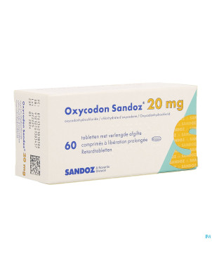 Oxycodon 20mg sandoz lib.prolongee  60