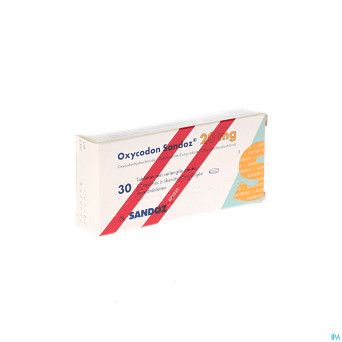 Oxycodon 20mg sandoz lib.prolongee  30