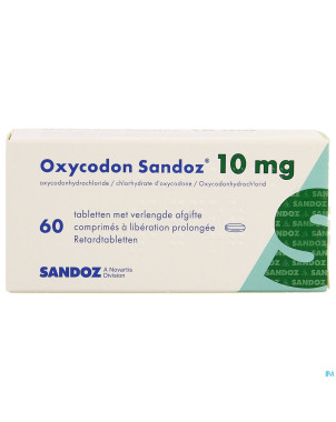 Oxycodon 10mg sandoz lib.prolongee  60