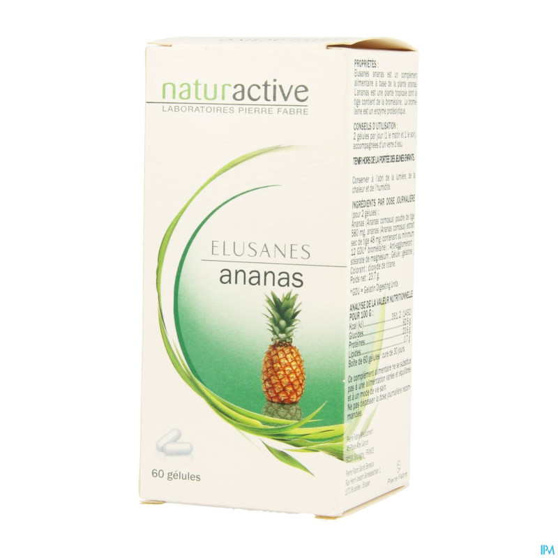 Elusanes ananas    pot gel 60