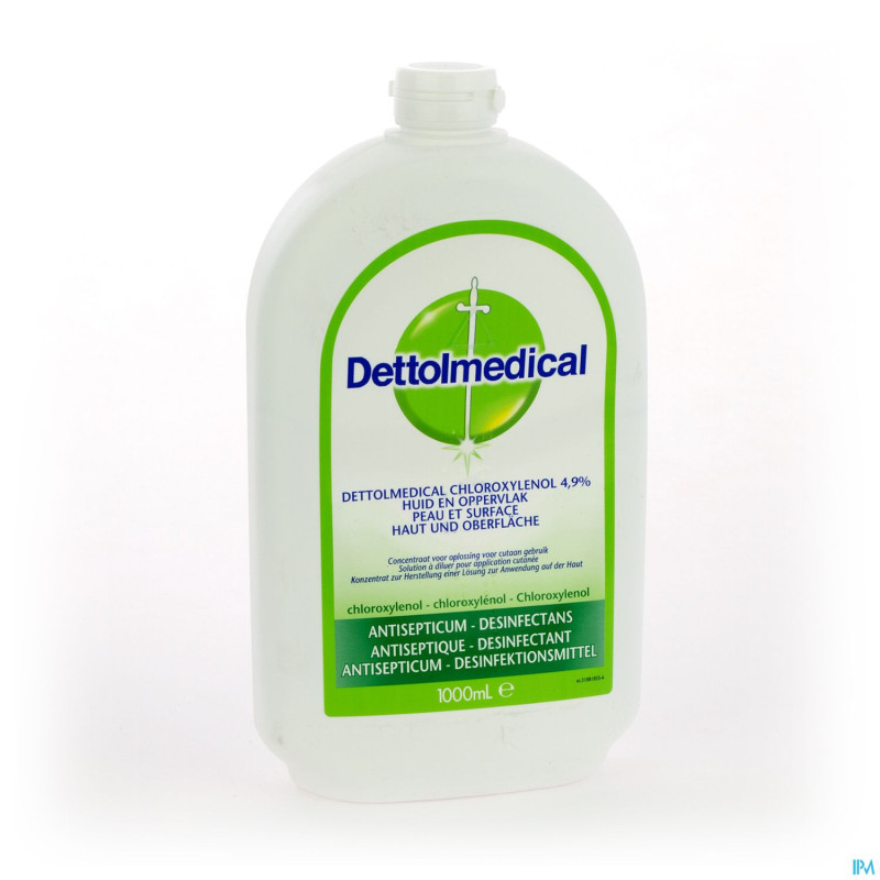 Dettolmedical chloroxylenol 4,9% 1000ml