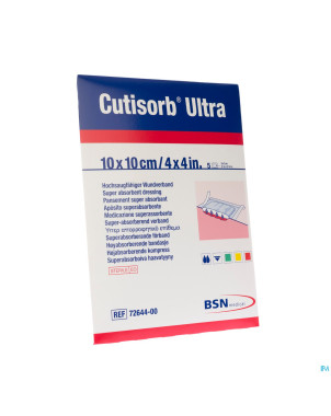 Cutisorb ultra    10x10cm 5 7264400