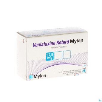 Venlafaxine retard ab  37,5mg caps lib. prol  28