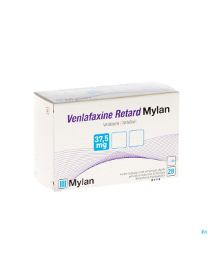 Venlafaxine retard ab  37,5mg caps lib. prol  28