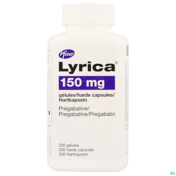 Lyrica 150mg caps durs 200 x 150mg