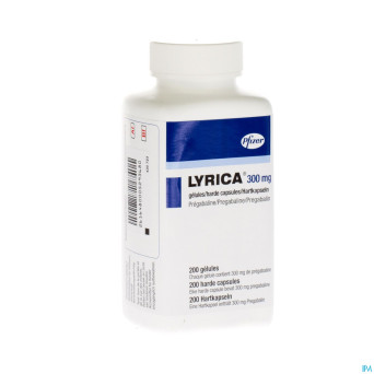 Lyrica 300mg caps durs 200 x 300mg