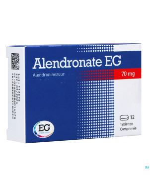 Alendronate eg pi pharma 70mg comp 12x70mg pip
