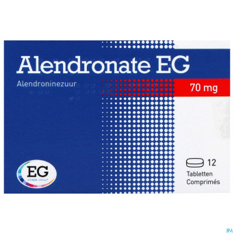 Alendronate eg pi pharma 70mg comp 12x70mg pip