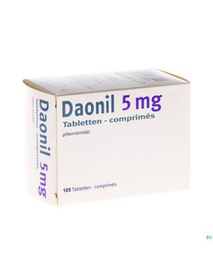 Daonil impexeco comp 105 x 5 mg pip