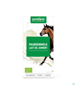 Purasana lait de jument bio caps  90
