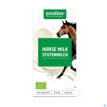 Purasana lait de jument bio caps  90