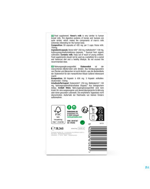 Purasana lait de jument bio caps  90