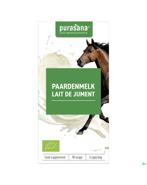 Purasana lait de jument bio caps  90