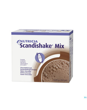 Scandishake mix chocolat nf sach 6x85g