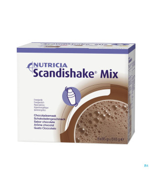 Scandishake mix chocolat nf sach 6x85g