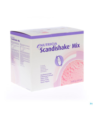 Scandishake mix fraise nf   sach 6x85g