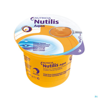 Nutilis eau gelifiee orange    cups 12x125g