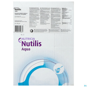 Nutilis eau gelifiee orange    cups 12x125g