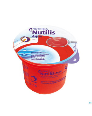 Nutilis eau gelifiee grenadine cups 12x125g