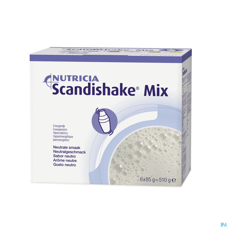 Scandishake mix neutre   sach 6x85g