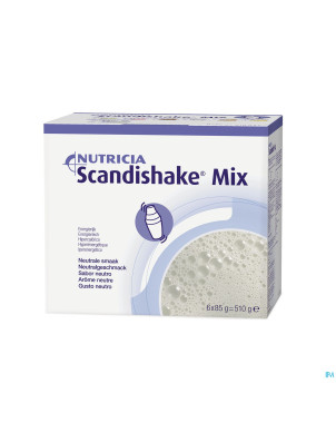 Scandishake mix neutre   sach 6x85g