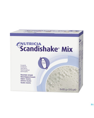 Scandishake mix neutre   sach 6x85g