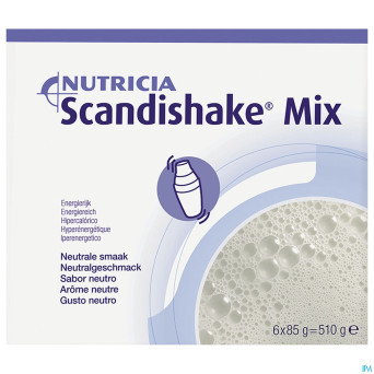 Scandishake mix neutre   sach 6x85g