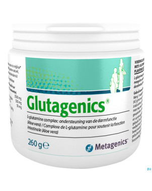 Glutagenics    pdr pot 260g 6329  metagenics