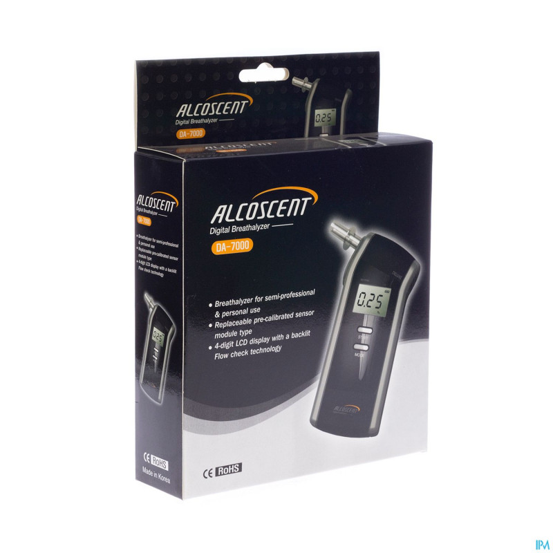 Alcoscent da-7000 ethylotest numerique