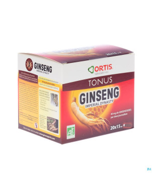 Ortis ginseng dynasty imperial bio   20x15ml