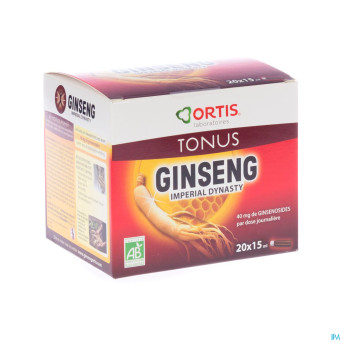 Ortis ginseng dynasty imperial bio   20x15ml
