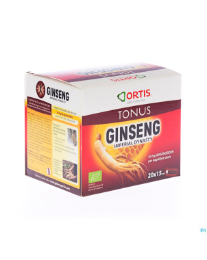 Ortis ginseng dynasty imperial bio   20x15ml
