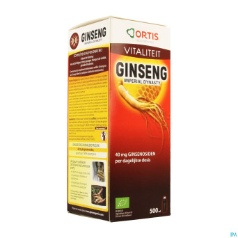 Ortis ginseng dynasty imperial bio    500ml
