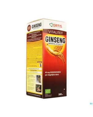 Ortis ginseng dynasty imperial bio    500ml