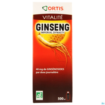 Ortis ginseng dynasty imperial bio    500ml
