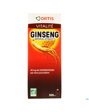 Ortis ginseng dynasty imperial bio    500ml