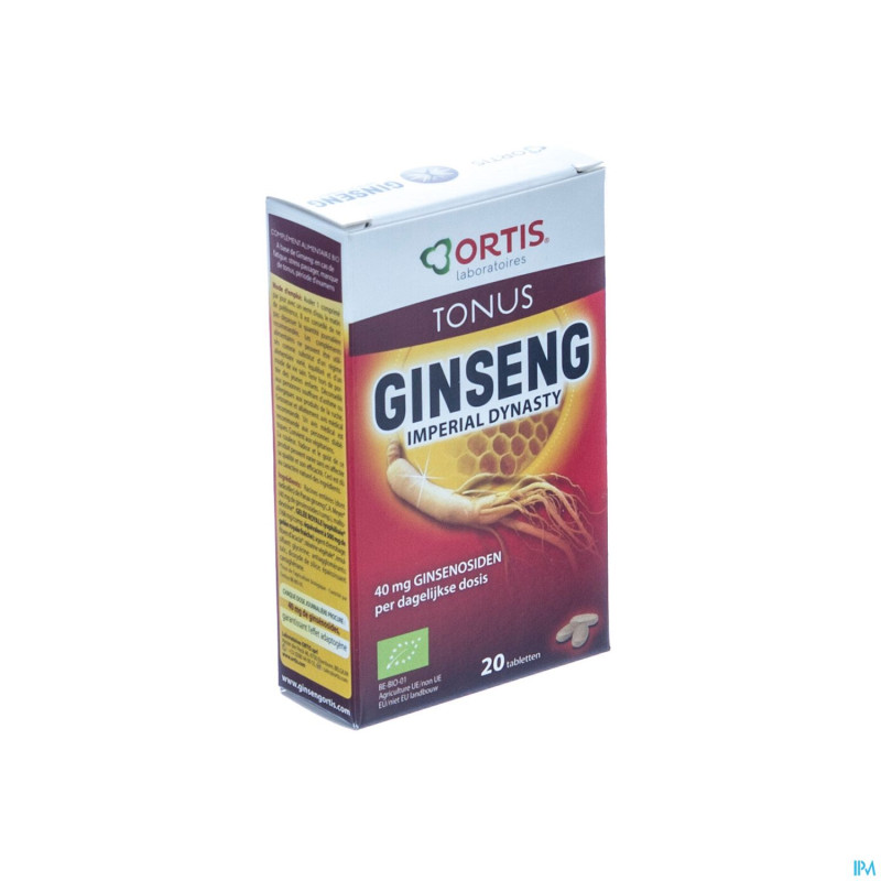 Ortis ginseng dynasty imperial bio comp 2x10
