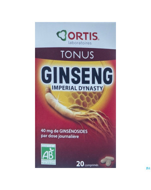 Ortis ginseng dynasty imperial bio comp 2x10