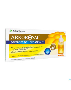 Arkoroyal probiot. ad ruche royale doses 7x7,5ml
