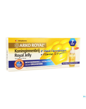 Arkoroyal probiot. ad ruche royale doses 7x7,5ml