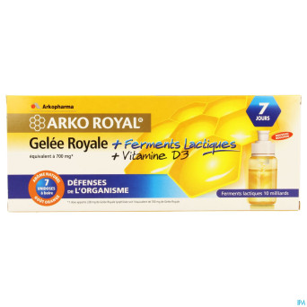 Arkoroyal probiot. ad ruche royale doses 7x7,5ml