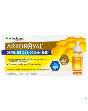 Arkoroyal probiot. ad ruche royale doses 7x7,5ml