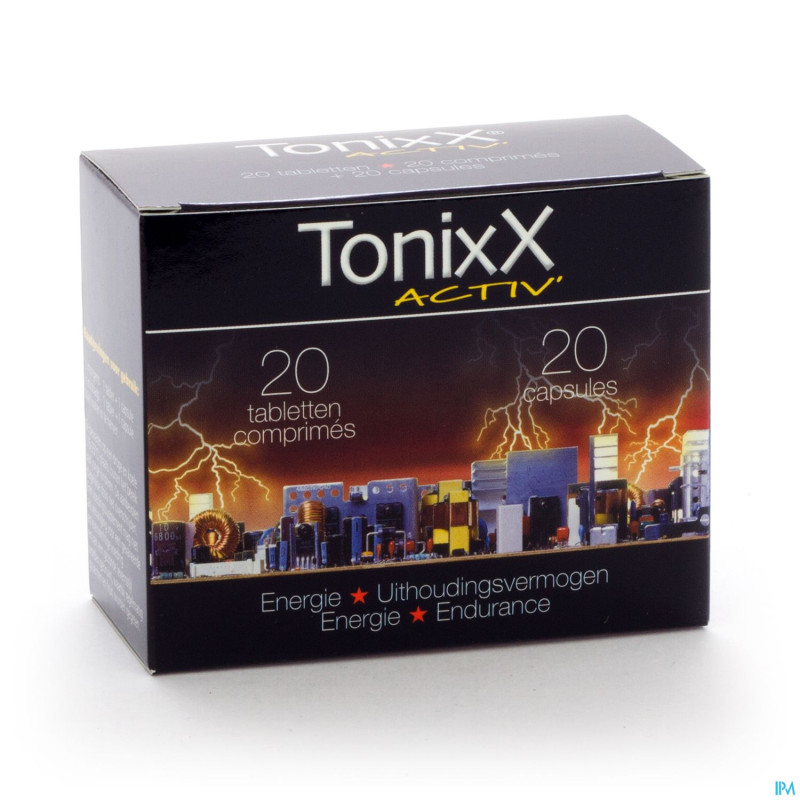 Tonixx activ' 20 tabl + 20 caps