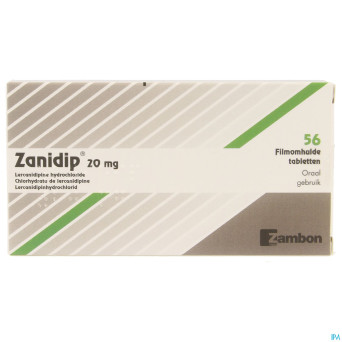 Zanidip 20 mg tabl 56x20mg  pip