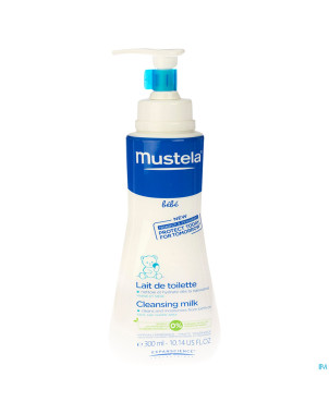 Mustela bb lait de toilette fl pompe 300ml