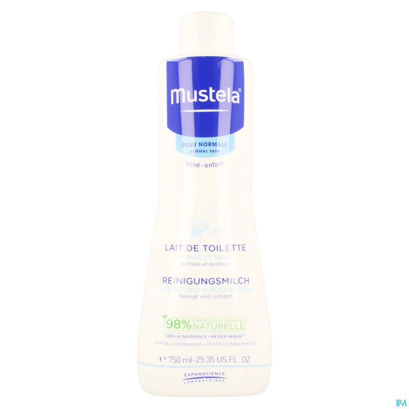 Mustela ps lait de toilette   fl 750ml