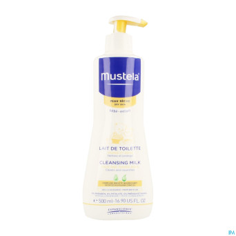 Mustela ps lait de toilette nf fl pompe 500ml