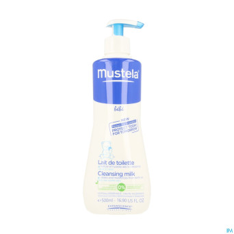 Mustela ps lait de toilette nf fl pompe 500ml